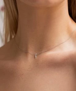 Astridandmiyu Sale Mystic Spike Necklace In Silver 4 Astridandmiyu Sale Mystic Spike Necklace In Silver