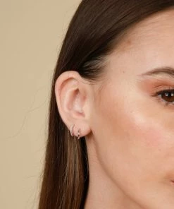 Astrid & Miyu Wave Stacking Set In Silver