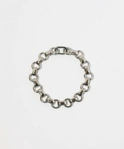Astrid & Miyu New In Fused Chain Bracelet In Silver