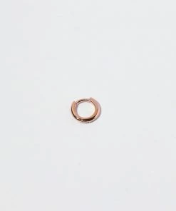 Astrid & Miyu Essential 6.5mm Hoop In Rose Gold 10 Astrid & Miyu Essential 6.5mm Hoop In Rose Gold