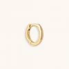 Astrid & Miyu Essential 8mm Hoop In Gold