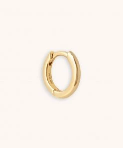 Astrid & Miyu Essential 8mm Hoop In Gold