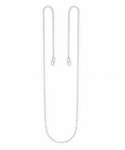 Astridandmiyu Circle Link Multi-Use Chain In Silver