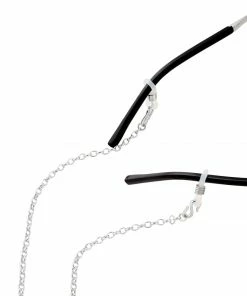 Astridandmiyu Circle Link Multi-Use Chain In Silver 11 Astridandmiyu Circle Link Multi-Use Chain In Silver