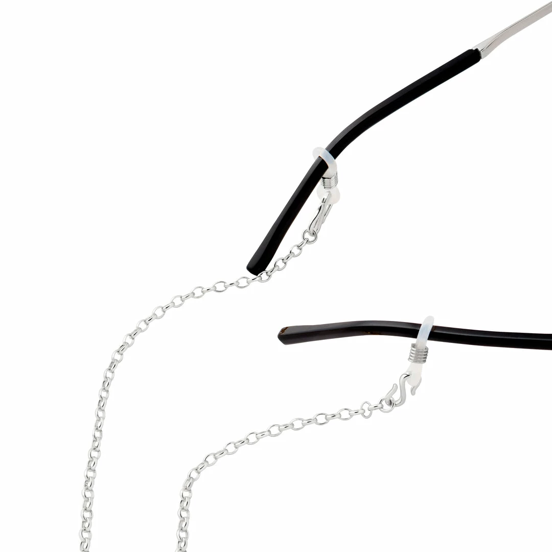 Astridandmiyu Circle Link Multi-Use Chain In Silver 7 Astridandmiyu Circle Link Multi-Use Chain In Silver