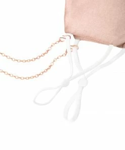 Astridandmiyu Circle Link Multi-Use Chain In Rose Gold