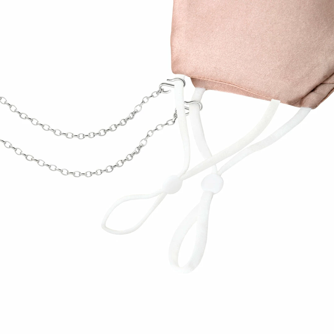 Astridandmiyu Circle Link Multi-Use Chain In Silver 6 Astridandmiyu Circle Link Multi-Use Chain In Silver