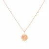 Astridandmiyu Supernova Pendant Necklace In Rose Gold Sale