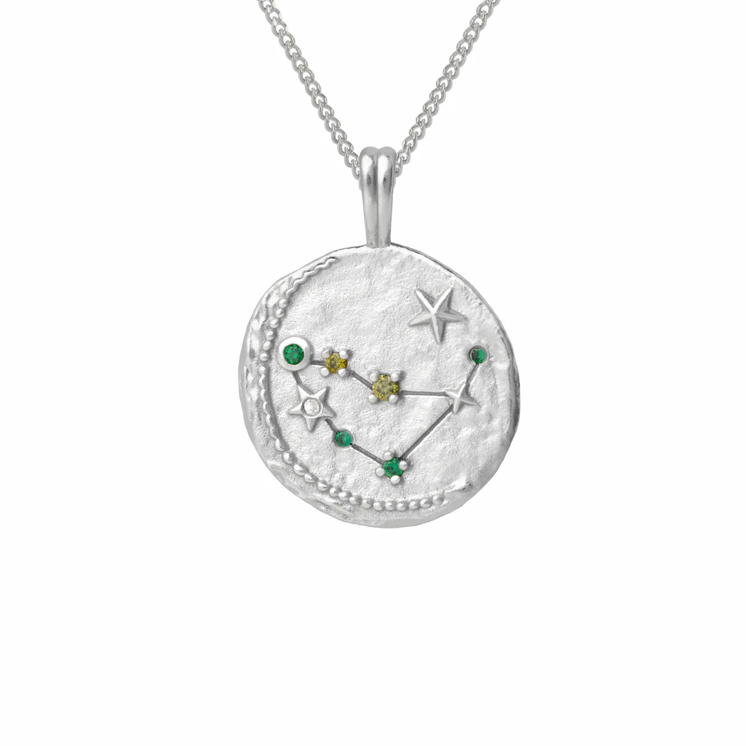 Astrid & Miyu Zodiac Necklaces Capricorn Zodiac Pendant Necklace In Silver 5 Astrid & Miyu Zodiac Necklaces Capricorn Zodiac Pendant Necklace In Silver