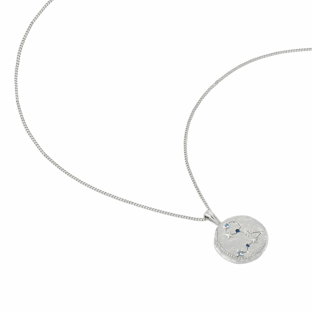 Astrid & Miyu Pisces Zodiac Pendant Necklace In Silver Zodiac Necklaces 7 Astrid & Miyu Pisces Zodiac Pendant Necklace In Silver Zodiac Necklaces