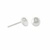 Astrid & Miyu Sale Ara Stud Earrings In Silver