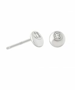 Astrid & Miyu Sale Ara Stud Earrings In Silver