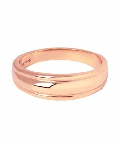 Astrid & Miyu Ripple Ring In Rose Gold Sale