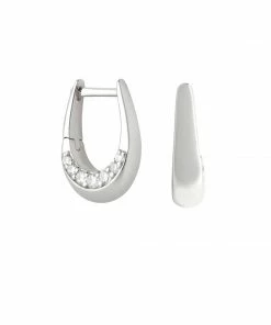 Astrid & Miyu Ara Hoops In Silver