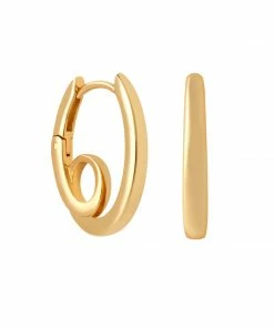 Astrid & Miyu Infinite Hoops In Gold Sale