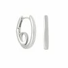 Astrid & Miyu Sale Infinite Hoops In Silver