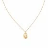 Astrid & Miyu Infinite Pendant Necklace In Gold