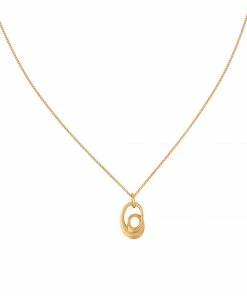 Astrid & Miyu Infinite Pendant Necklace In Gold