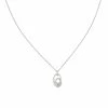 Astrid & Miyu Sale Infinite Pendant Necklace In Silver 2 Astrid & Miyu Sale Infinite Pendant Necklace In Silver