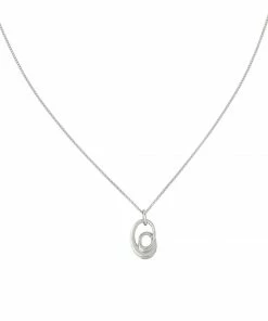 Astrid & Miyu Sale Infinite Pendant Necklace In Silver