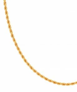 Astrid & Miyu Rope Bold Chain Necklace In Gold 7 Astrid & Miyu Rope Bold Chain Necklace In Gold