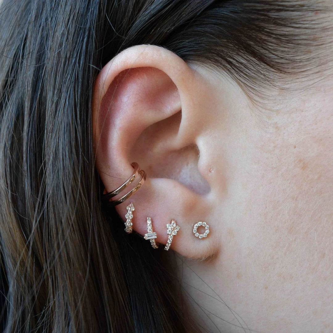 Astridandmiyu Baguette Gem Clicker In Rose Gold Sale 7 Astridandmiyu Baguette Gem Clicker In Rose Gold Sale