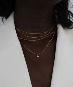 Astridandmiyu Essential Beaded Choker In Gold Necklaces