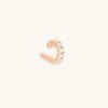 Astrid & Miyu Sale Mini Wishbone Ear Cuff In Rose Gold 1 Astrid & Miyu Sale Mini Wishbone Ear Cuff In Rose Gold