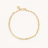 Astrid & Miyu Duo Chain Bracelet In Gold