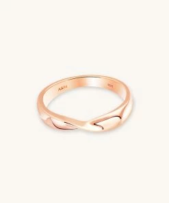 Astridandmiyu Elemental Ring In Rose Gold Sale