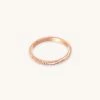 Astridandmiyu Etched Band Ring In Rose Gold 1 Astridandmiyu Etched Band Ring In Rose Gold