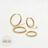 Astrid & Miyu Everyday Sparkle Stacking Set In Gold