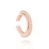 Astridandmiyu Fitzgerald Circle Ear Cuff In Rose Gold Sale