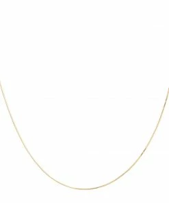 Astrid & Miyu Sale Fine Bar Chain 55cm In Gold