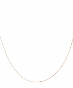 Astrid & Miyu Sale Fine Bar Chain 55cm In Rose Gold 9 Astrid & Miyu Sale Fine Bar Chain 55cm In Rose Gold
