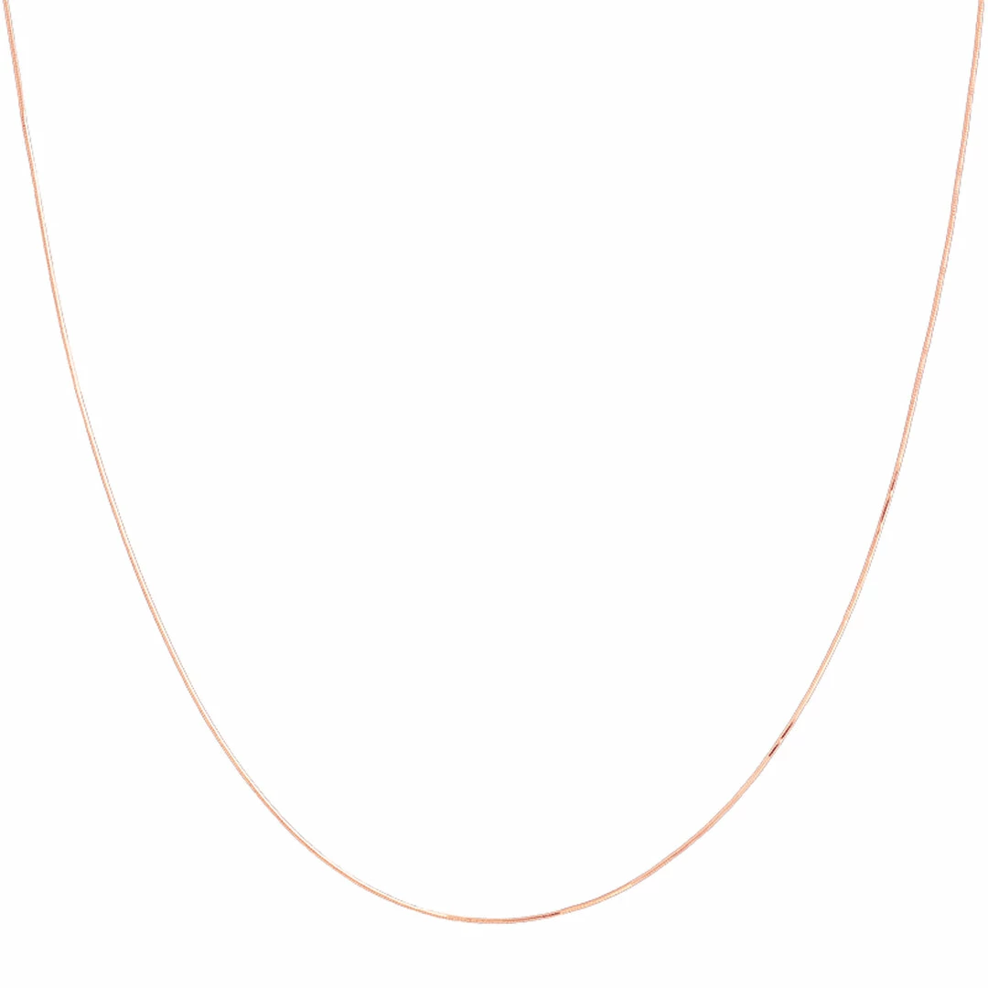 Astrid & Miyu Sale Fine Bar Chain 55cm In Rose Gold 5 Astrid & Miyu Sale Fine Bar Chain 55cm In Rose Gold