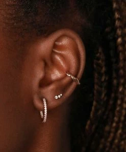 Astrid & Miyu Glimmer Crystal Barbell In Rose Gold 11 Astrid & Miyu Glimmer Crystal Barbell In Rose Gold