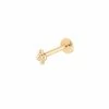 Astrid & Miyu Solid Gold Beaded Piercing Stud