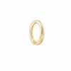 Astrid & Miyu Solid Gold Graduated Rook Hoop 1 Astrid & Miyu Solid Gold Graduated Rook Hoop