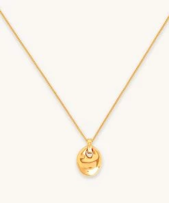 Astrid & Miyu Necklaces Essential Pendant Necklace In Gold