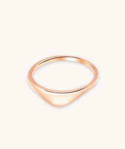 Astridandmiyu Sale Molten Ring In Rose Gold