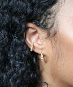 Astridandmiyu Sale Mystic Star Ear Cuff In Gold 14 Astridandmiyu Sale Mystic Star Ear Cuff In Gold