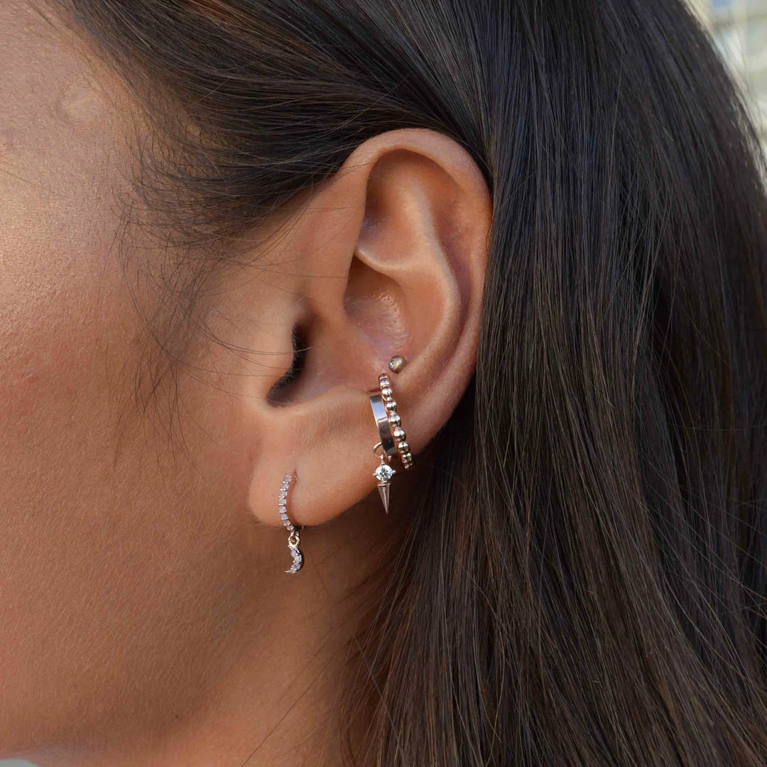 Astridandmiyu Mystic Spike Ear Cuff In Rose Gold Sale 4 Astridandmiyu Mystic Spike Ear Cuff In Rose Gold Sale
