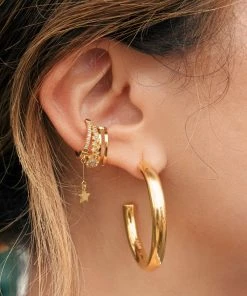 Astridandmiyu Sale Mystic Star Ear Cuff In Gold 13 Astridandmiyu Sale Mystic Star Ear Cuff In Gold