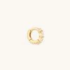 Astrid & Miyu Best Sellers Navette Hoop 6.5mm In Gold