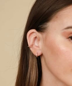 Astrid & Miyu Hope Stacking Set In Gold