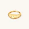 Astridandmiyu Prism Dome Ring In Gold Sale