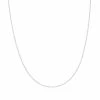 Astridandmiyu Rectangular Link Necklace Chain In Silver