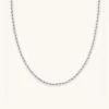 Astrid & Miyu Necklaces Rope Bold Chain Necklace In Silver 1 Astrid & Miyu Necklaces Rope Bold Chain Necklace In Silver