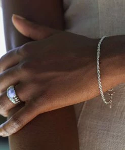 Astrid & Miyu Rope Chain Bracelet In Silver Best Sellers 12 Astrid & Miyu Rope Chain Bracelet In Silver Best Sellers